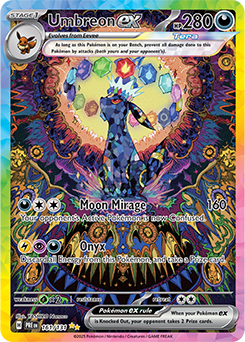 Umbreon ex Special Illustration Rare chase card